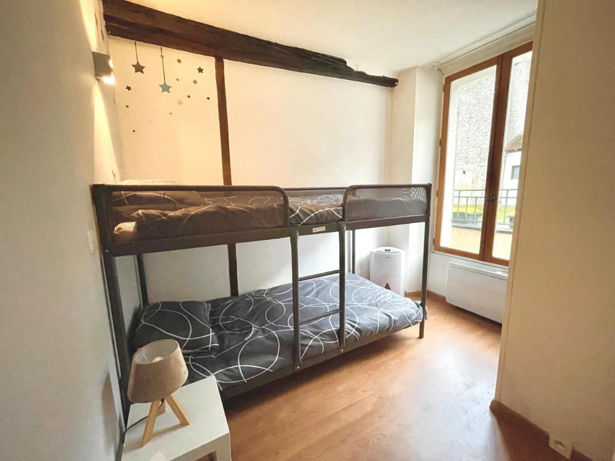T3-Balcon Plein Sud-Acces Direct Au Bord Du Loing Lägenhet Moret-sur-Loing Exteriör bild